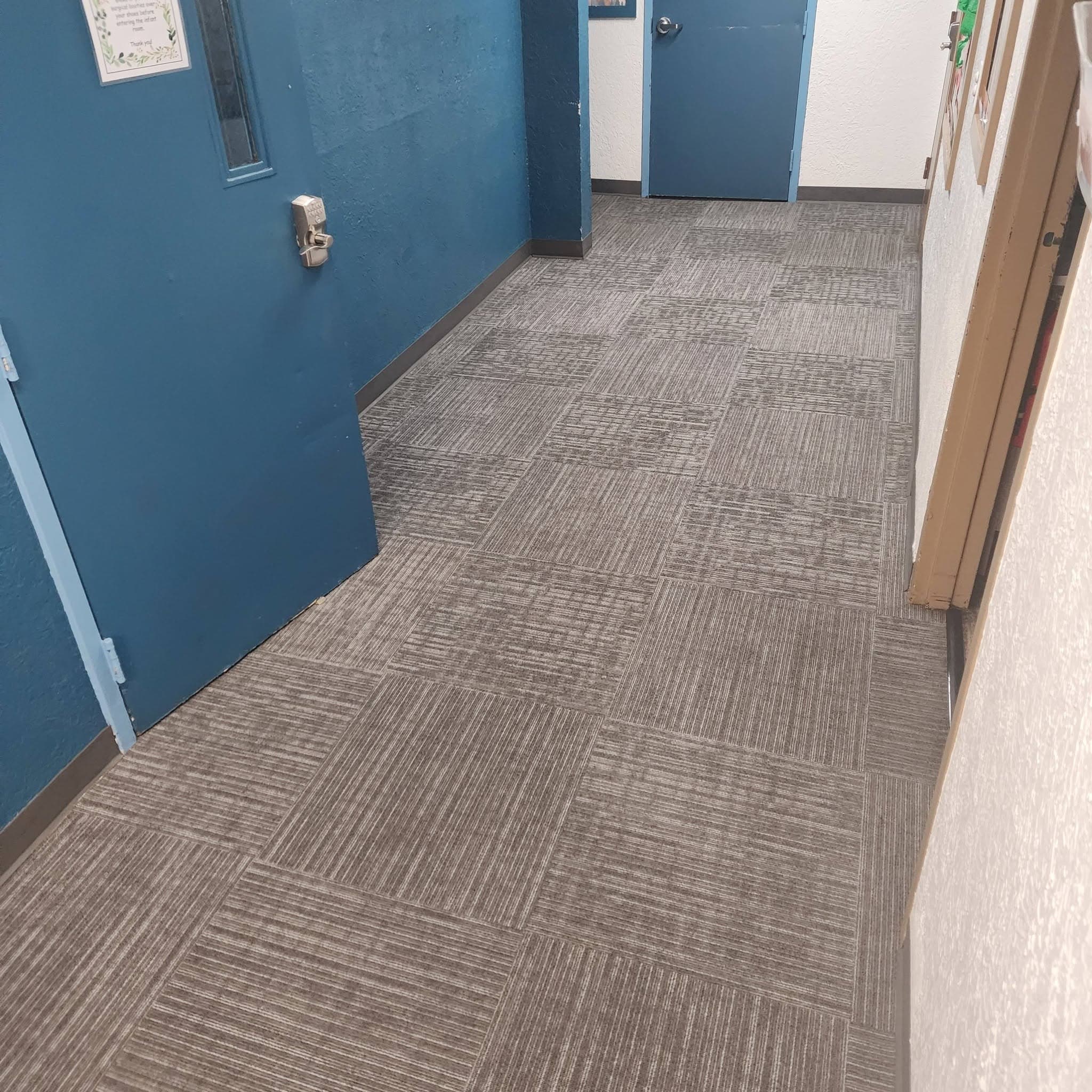 Commercial Hallway Finish