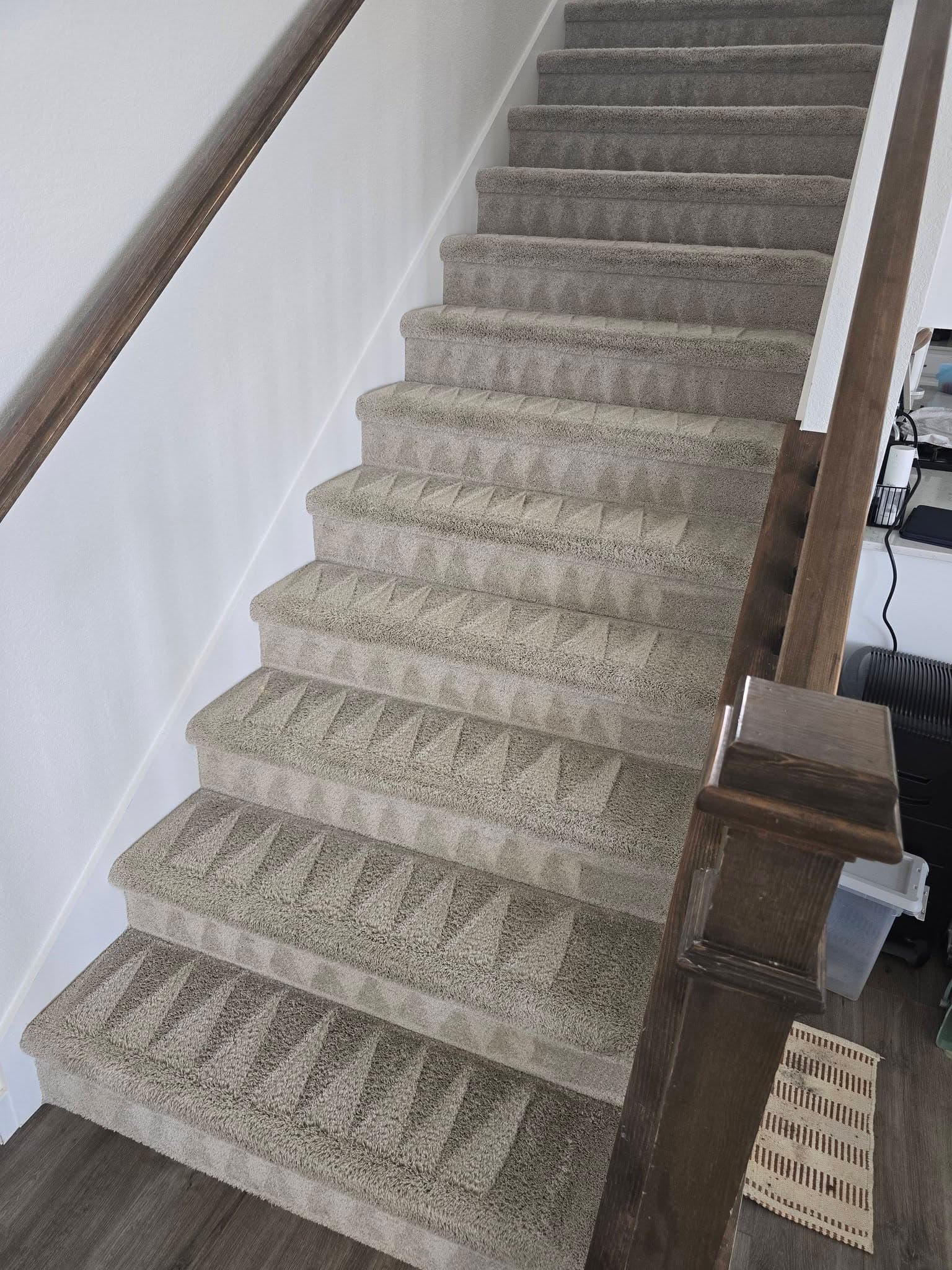 Stairway Carpet Restoration